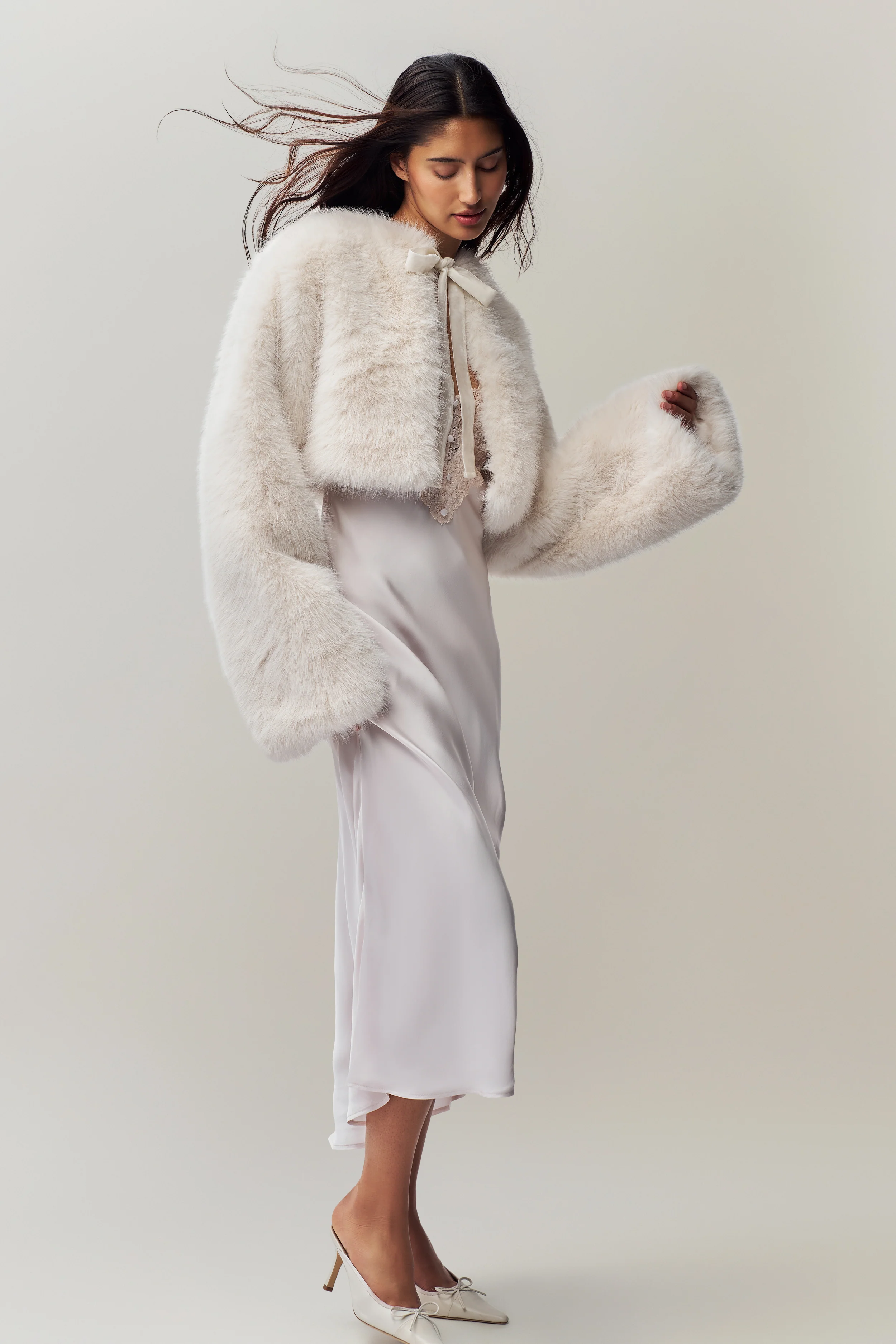 Alyana Faux Fur Jacket - Image 4
