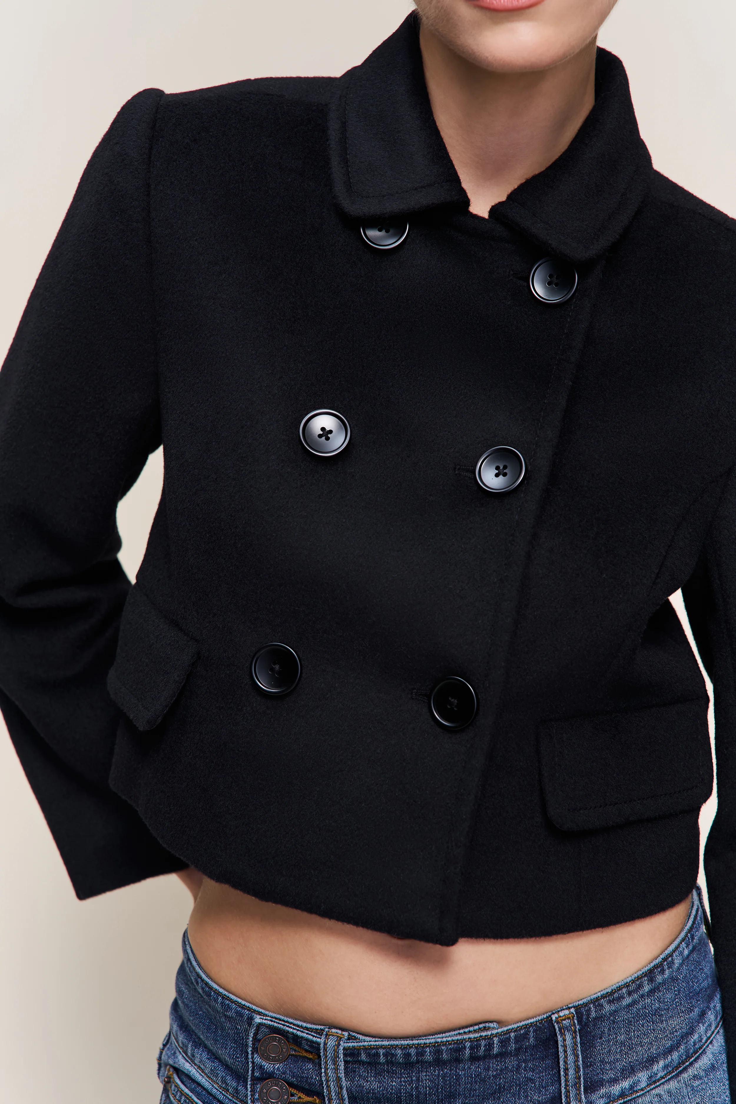 Antoinette Double Breasted Jacket - Image 3