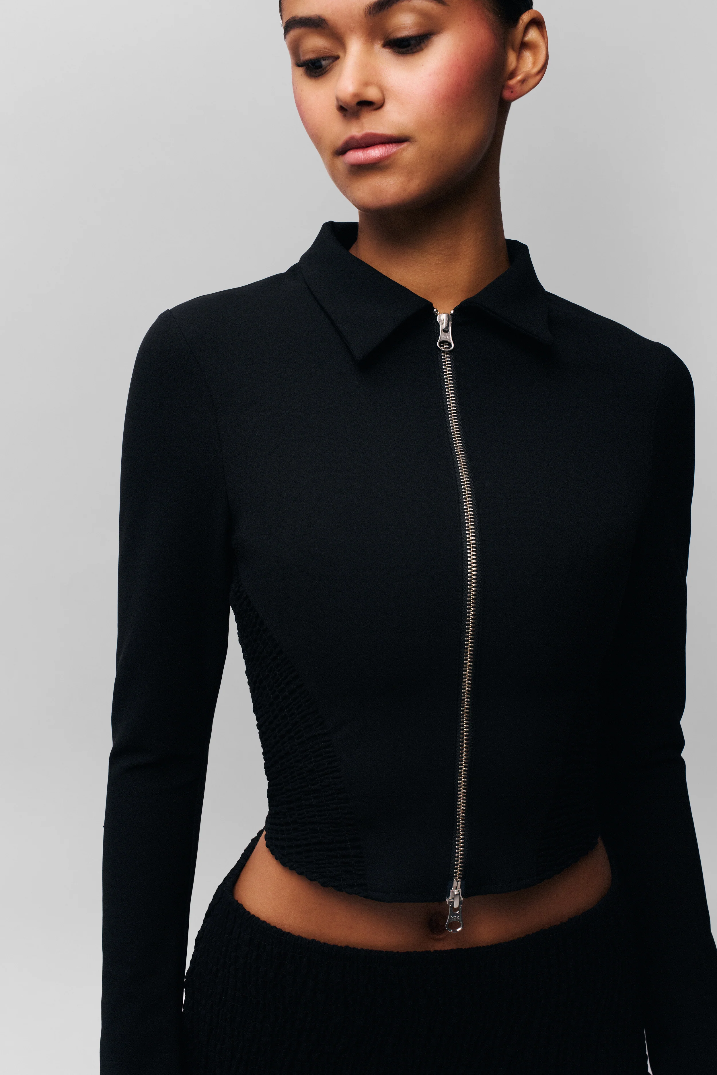 Apolline Smocked Jacket - Image 11