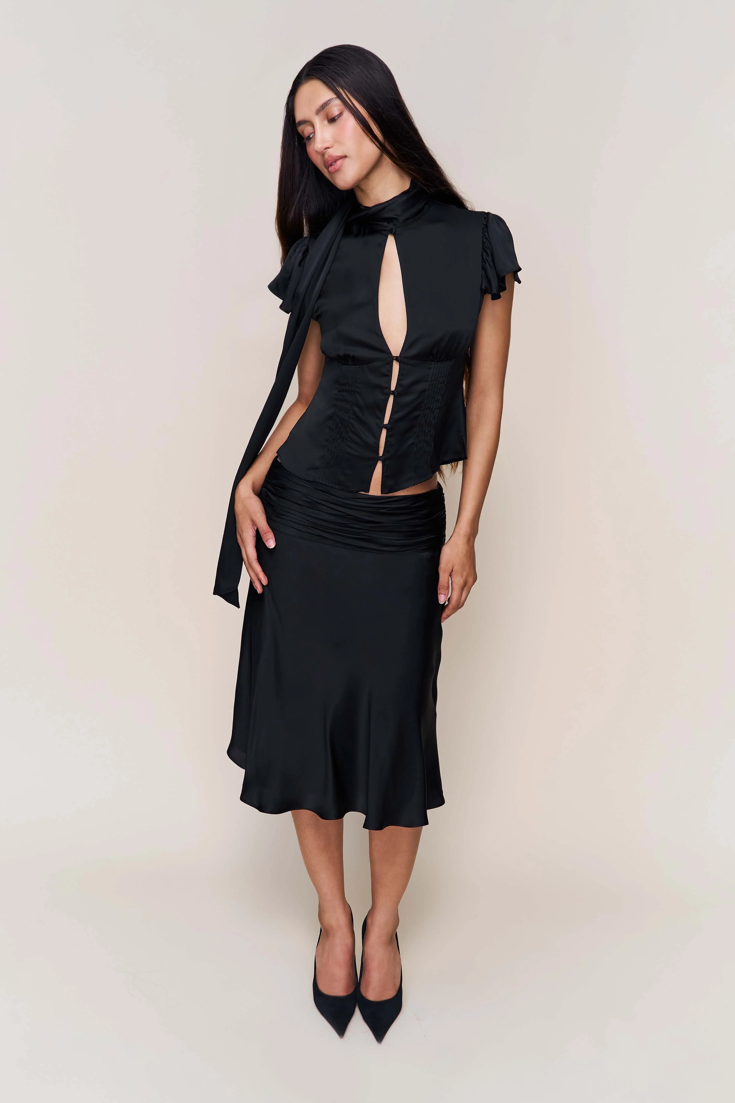 Ara Satin Top - Image 4