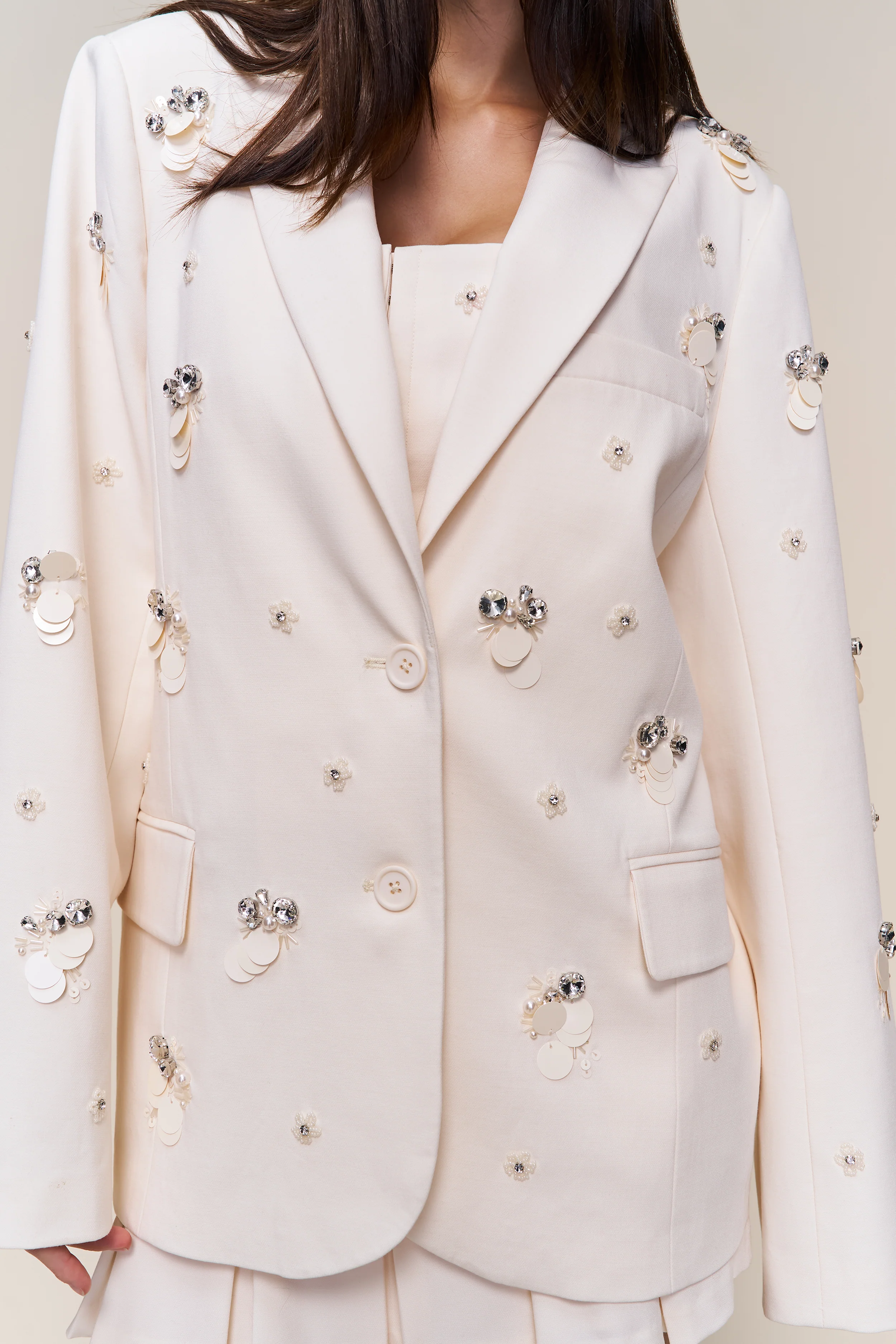 Embellished Oversized Blazer - Image 2