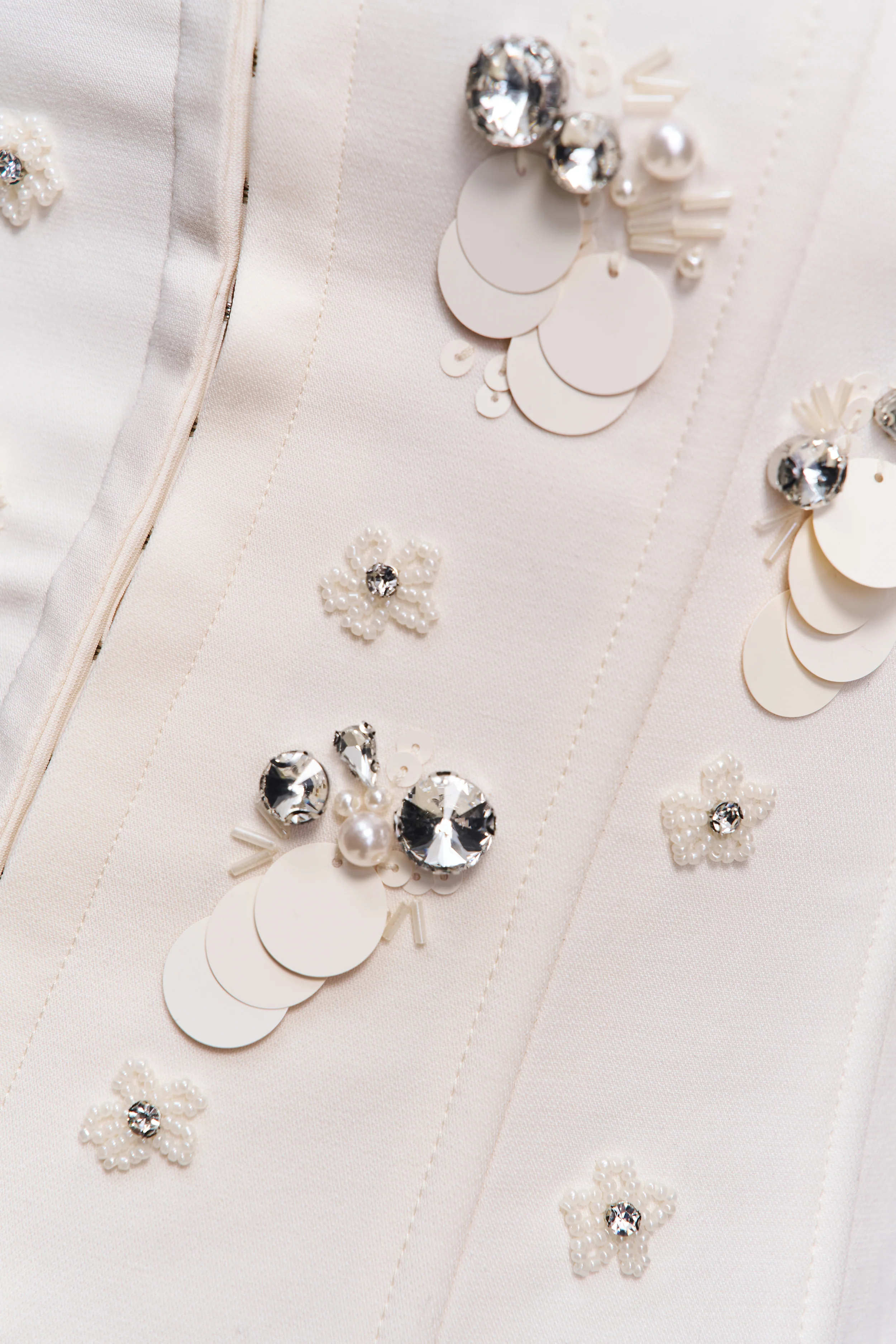 Embellished Twill Corset - Image 3