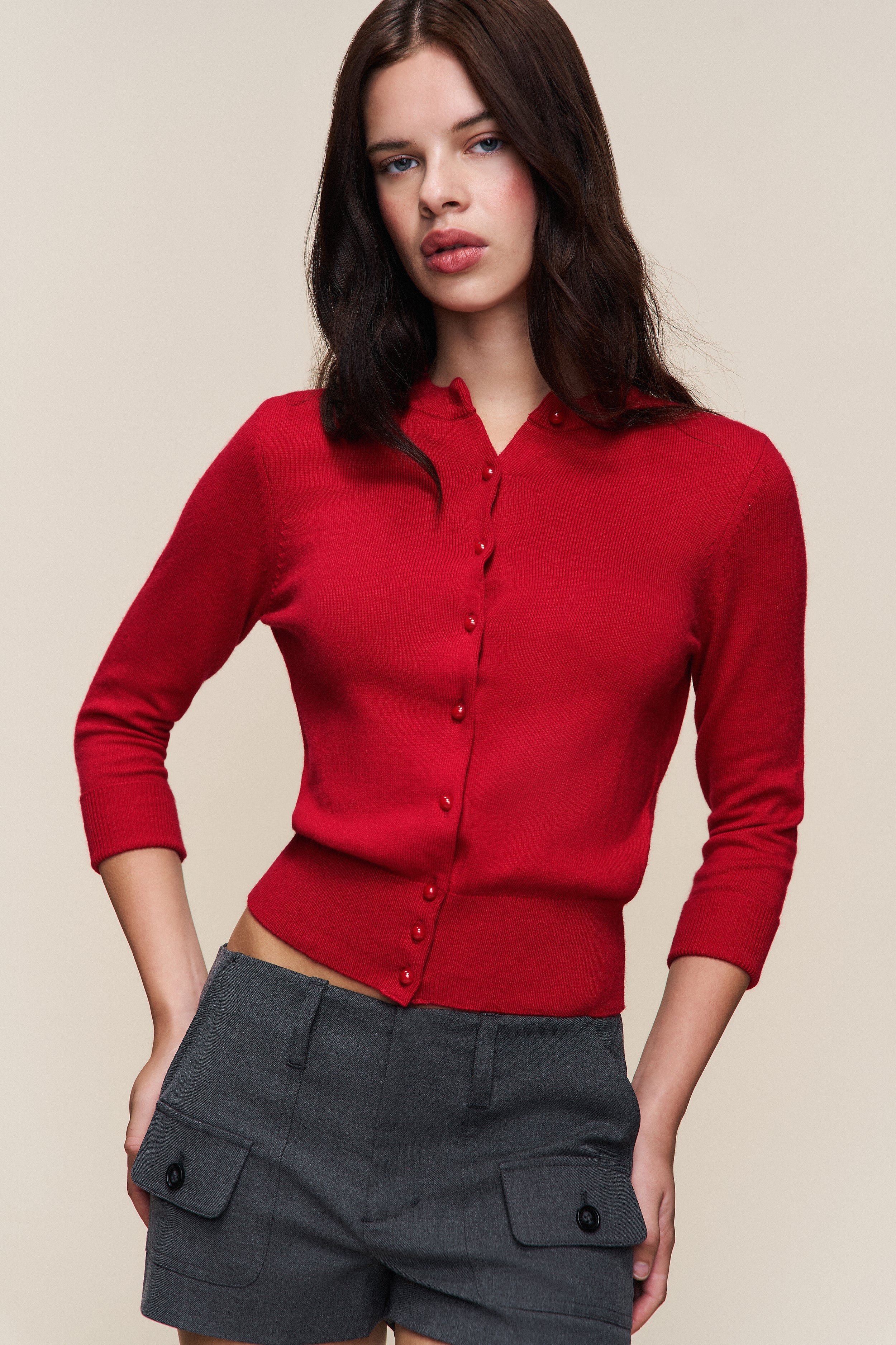 Emelie Wool Cardigan