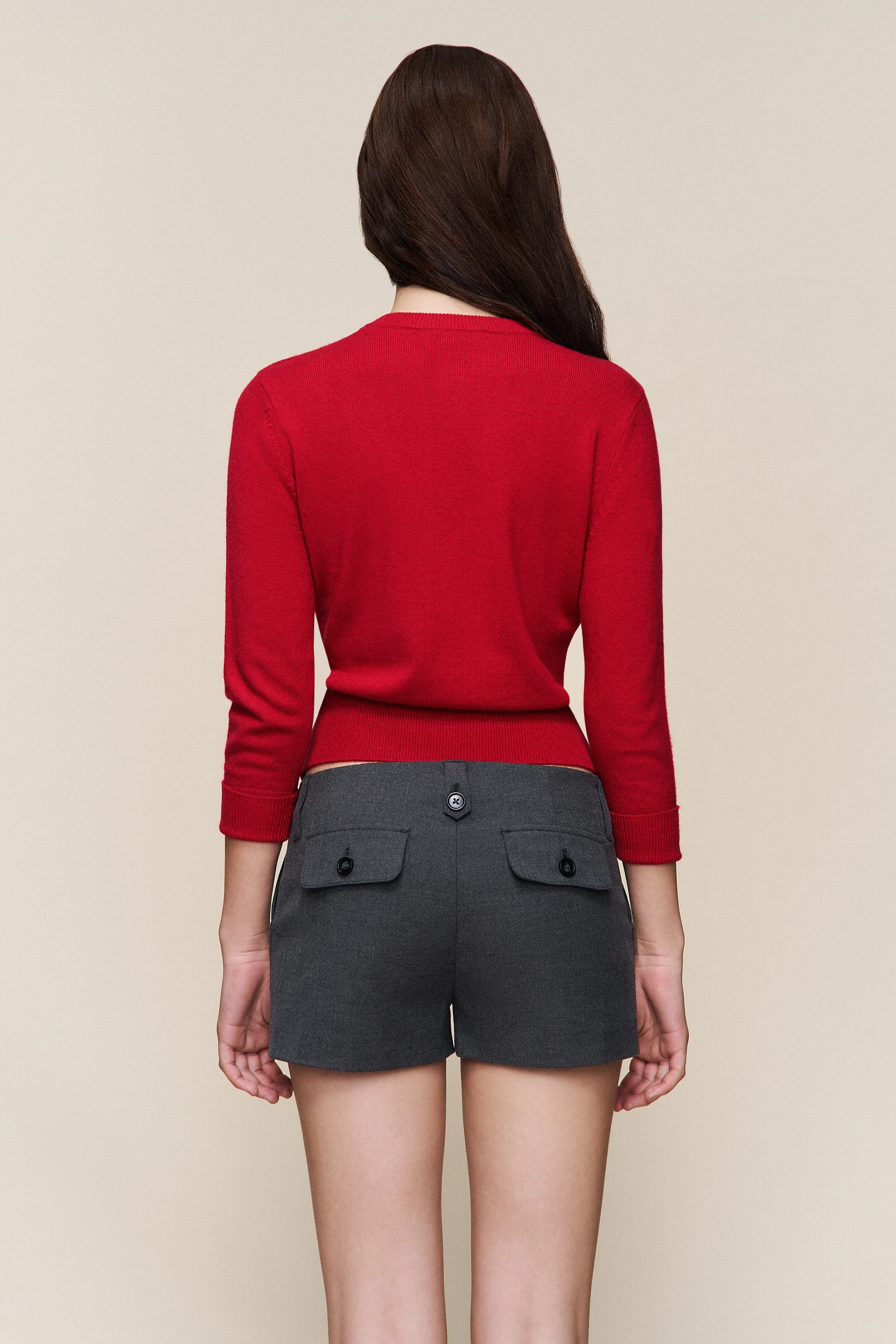 Emelie Wool Cardigan - Image 6