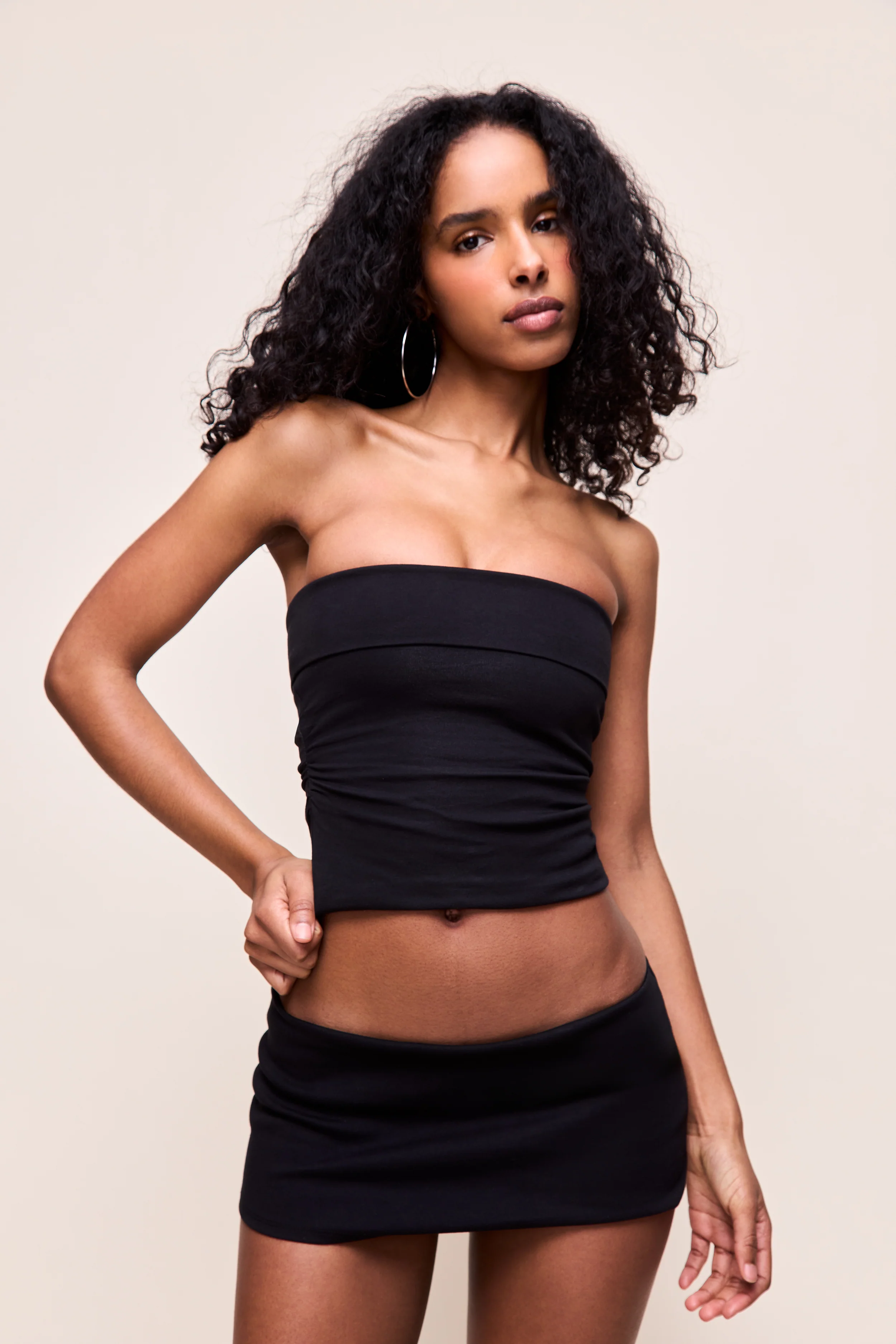 Fold Over Tube Top