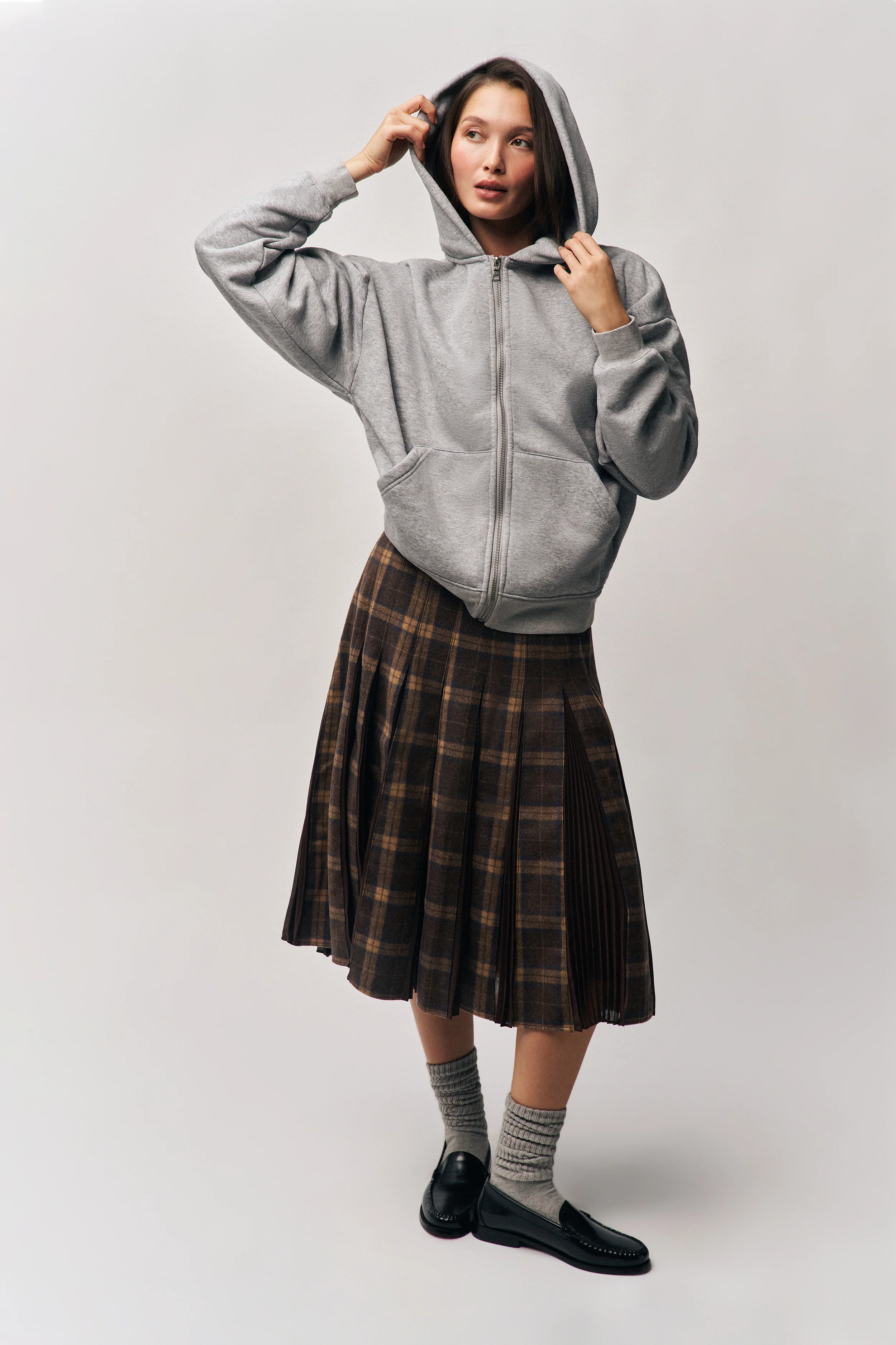 Gibson Chiffon Pleated Skirt - Image 3