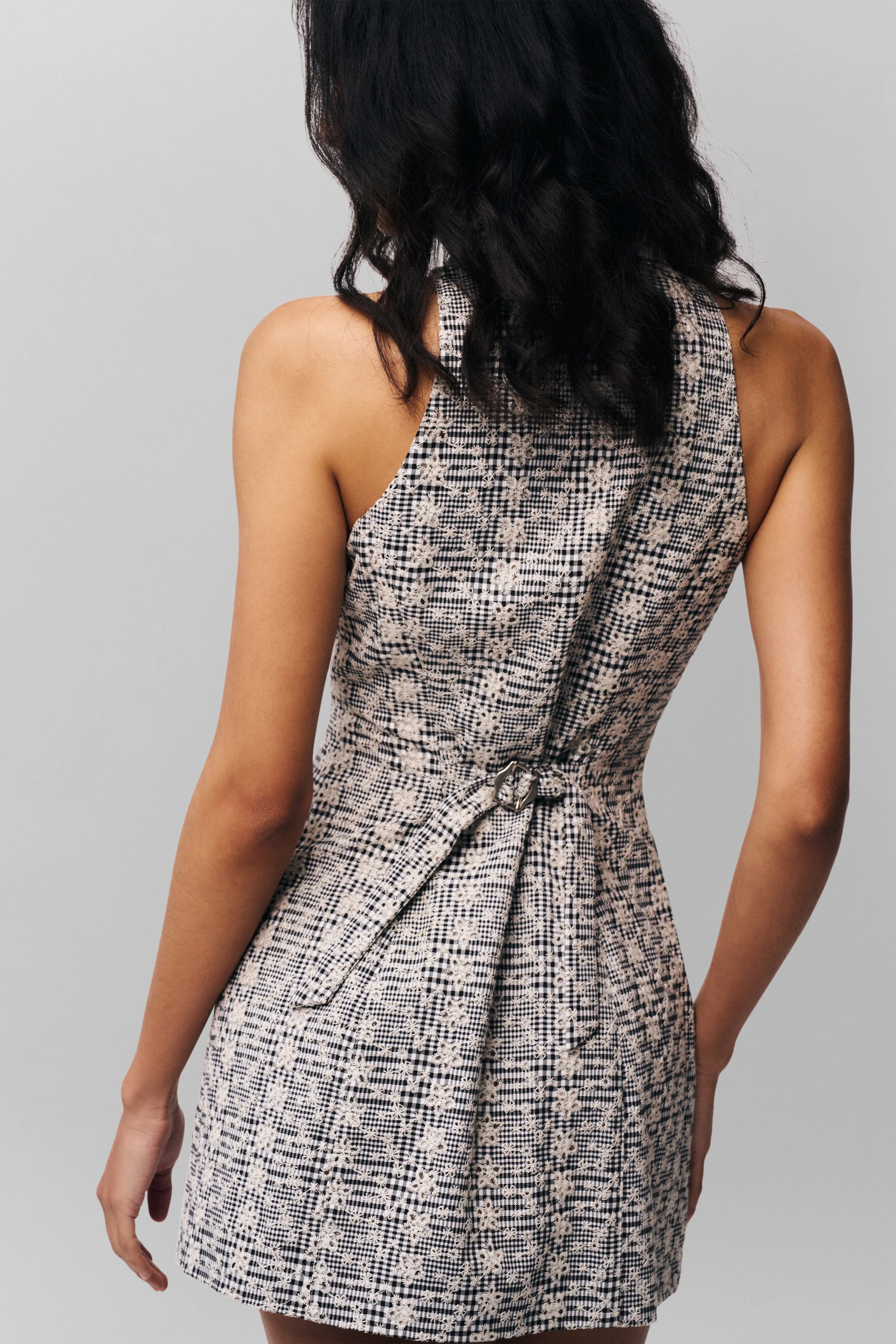 Isla Gingham Dress - Image 6