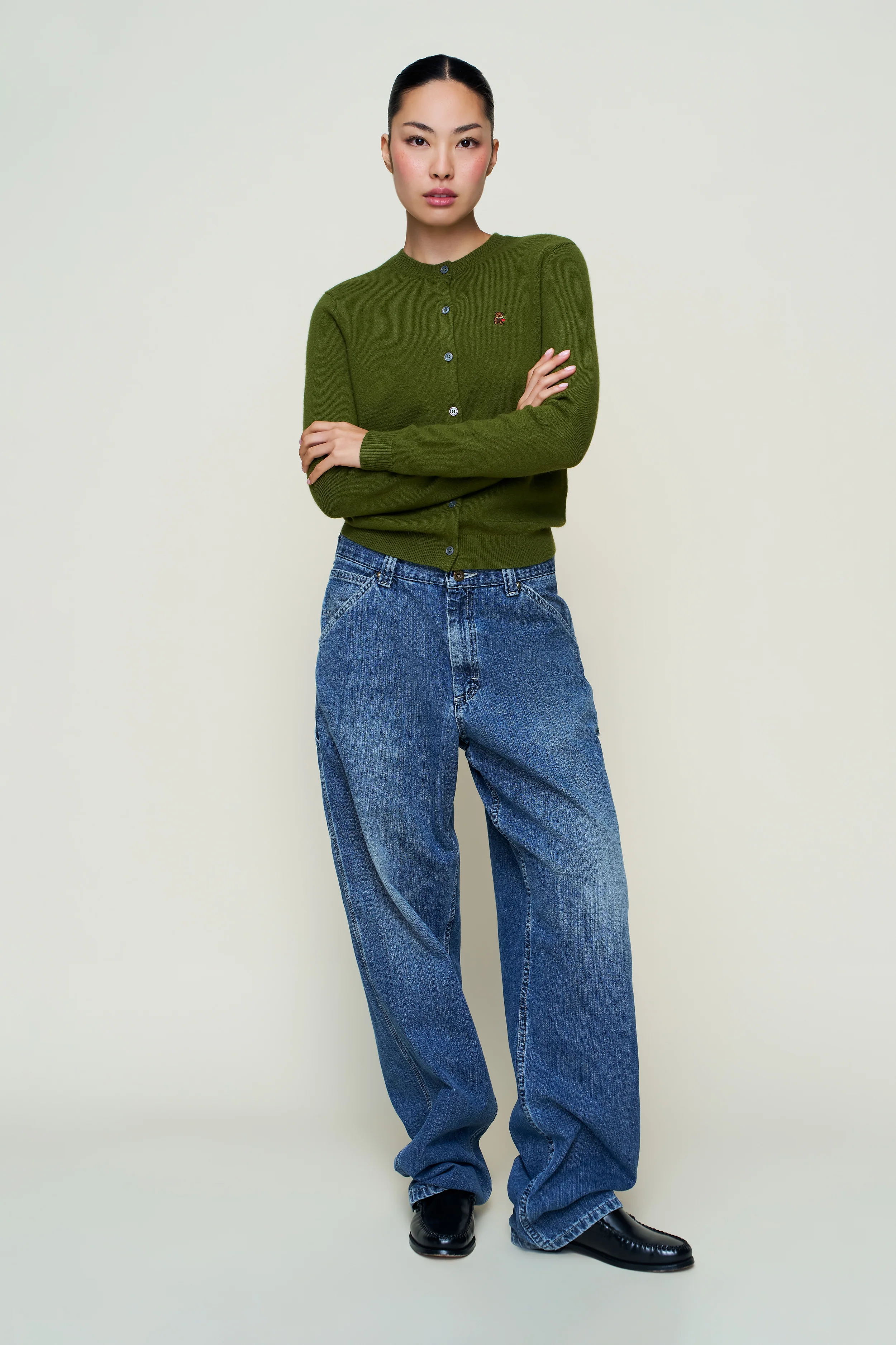 June Relaxed Wool Cardigan - Image 2