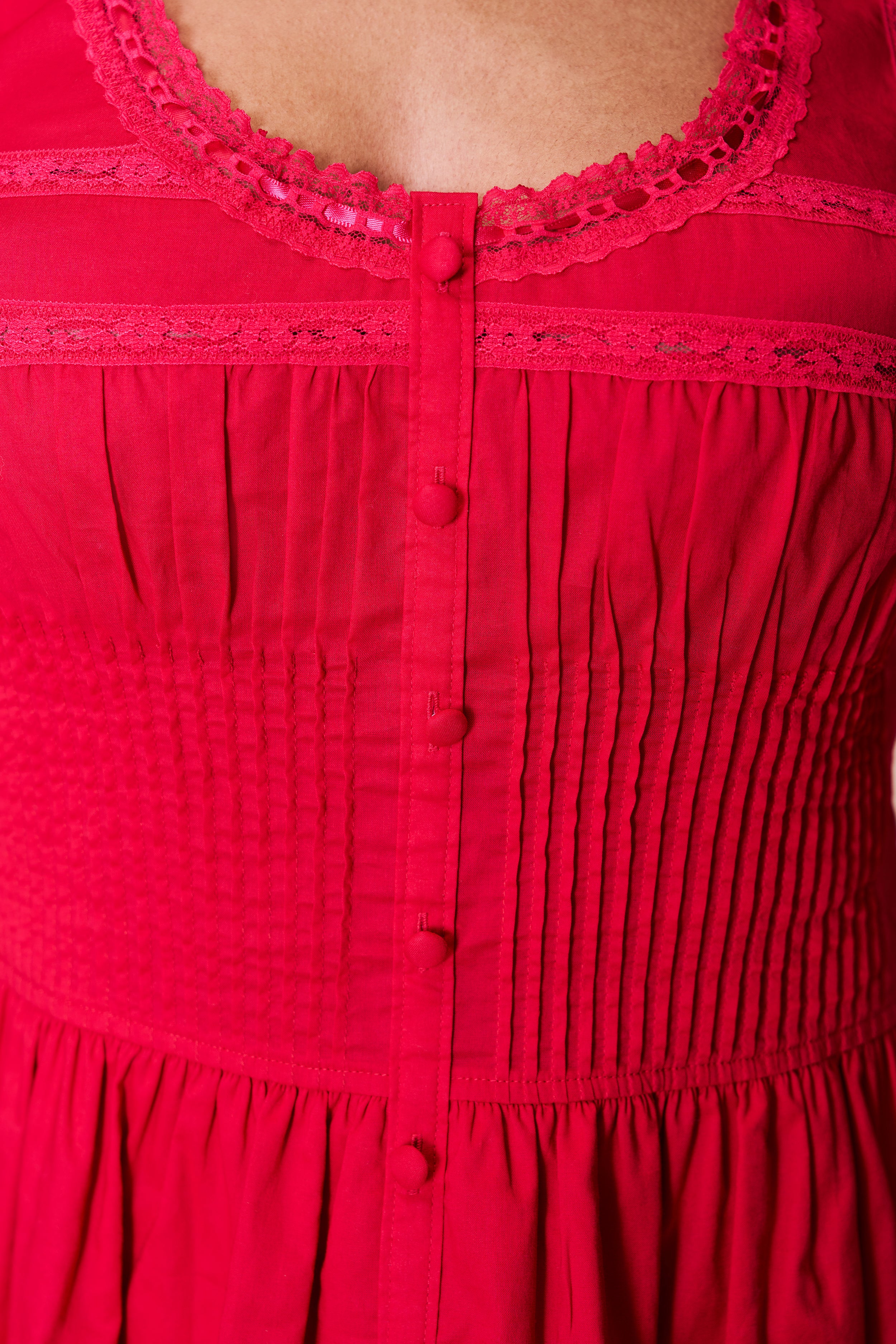 Lille Pintuck Dress - Image 5
