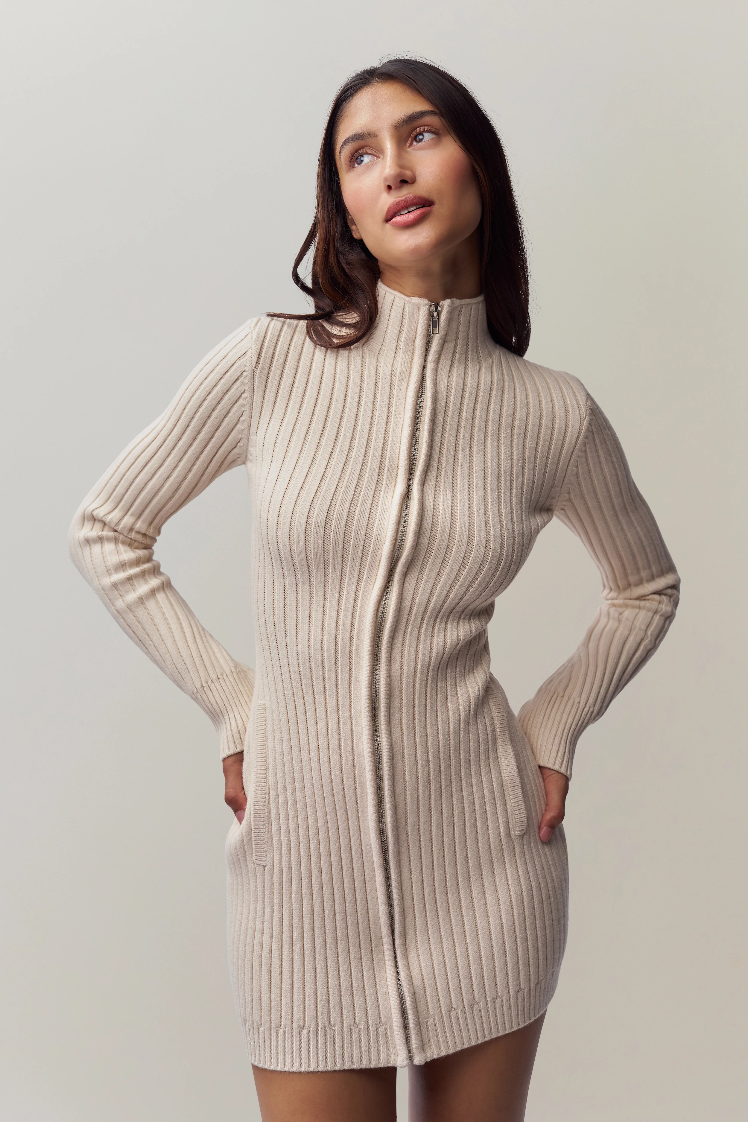 Nell Zip Up Dress - Image 4