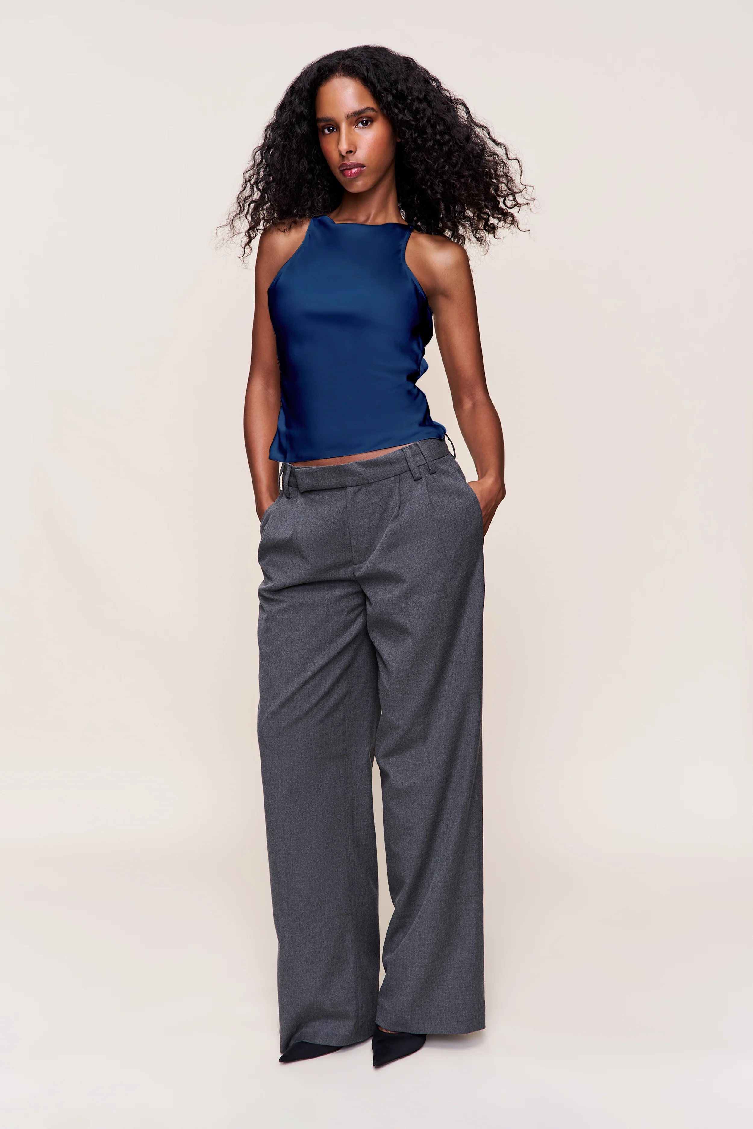 Regine Cowl Neck Top - Image 5