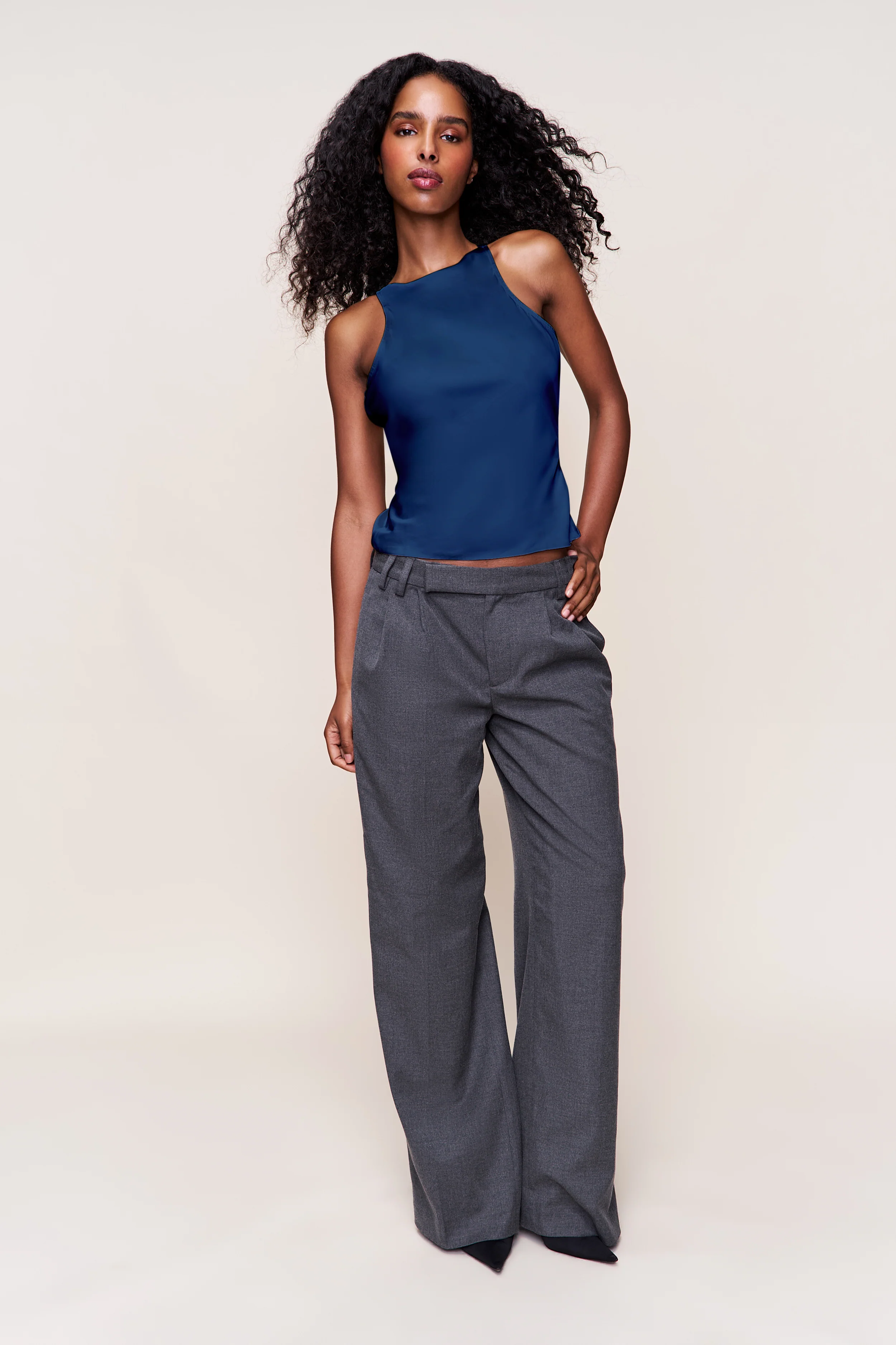 Regine Cowl Neck Top - Image 6