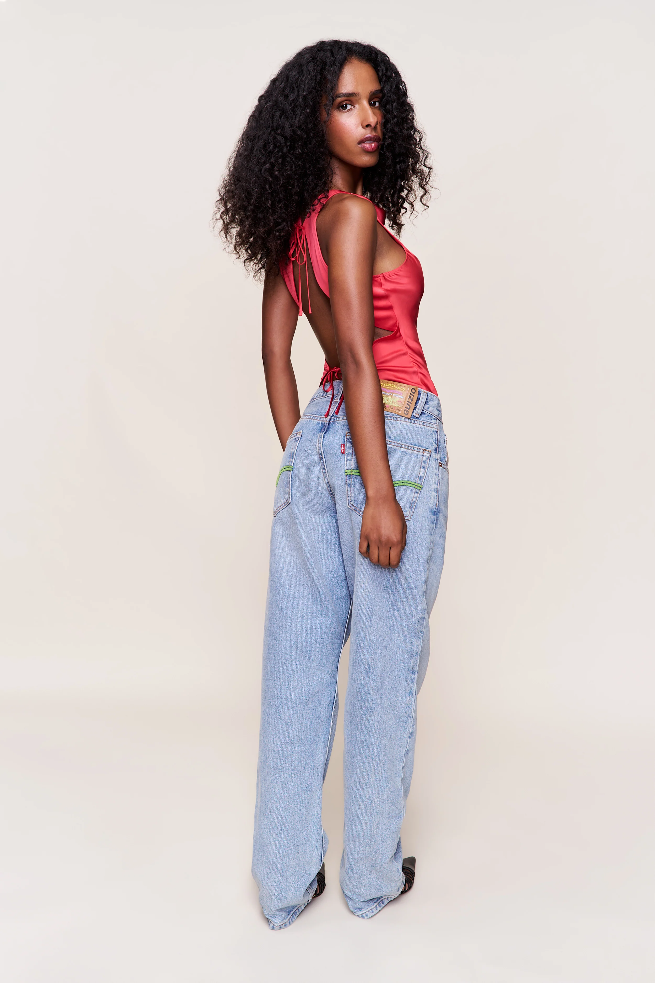 Regine Cowl Neck Top - Image 6