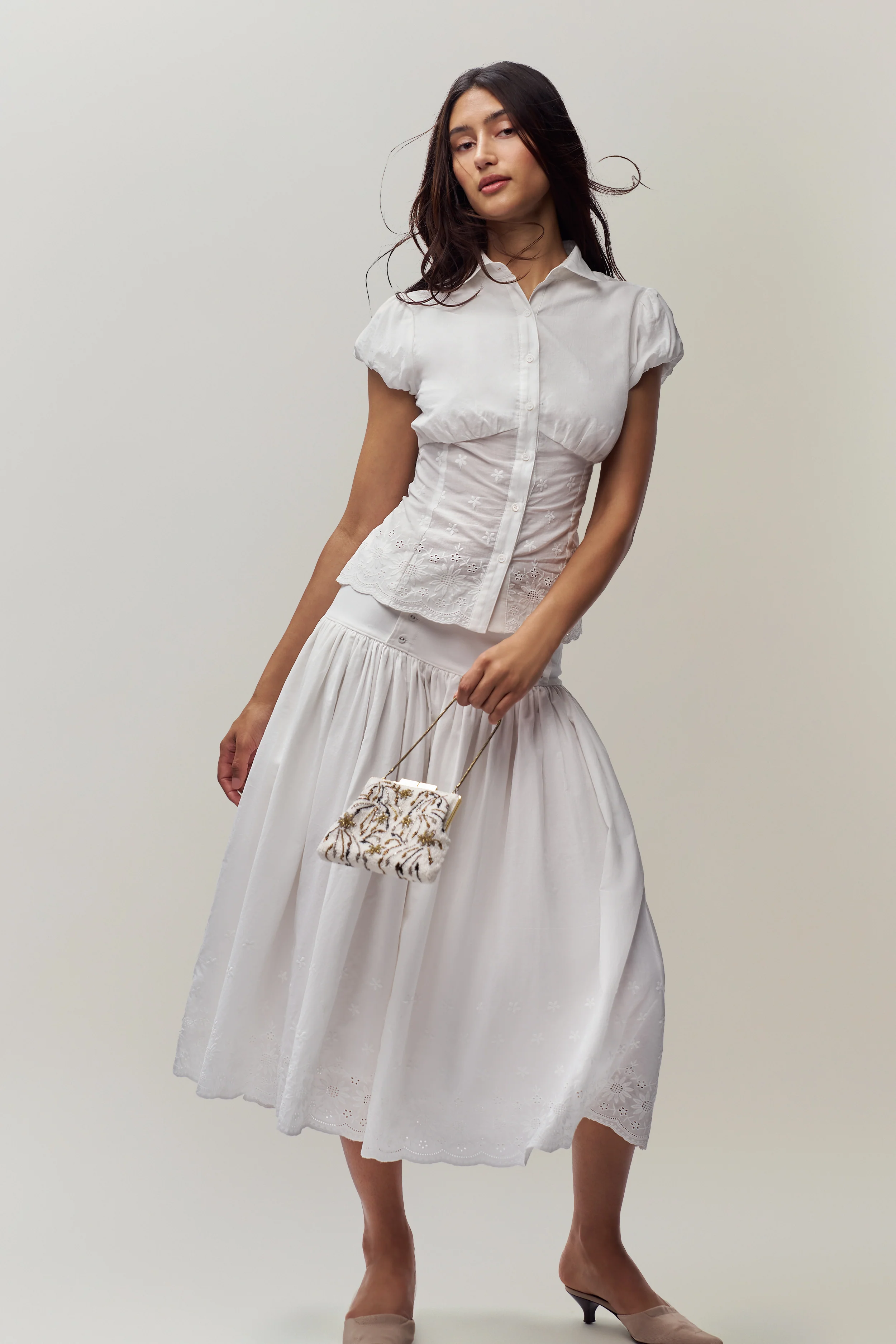 Rinka Embroidered Blouse - Image 6