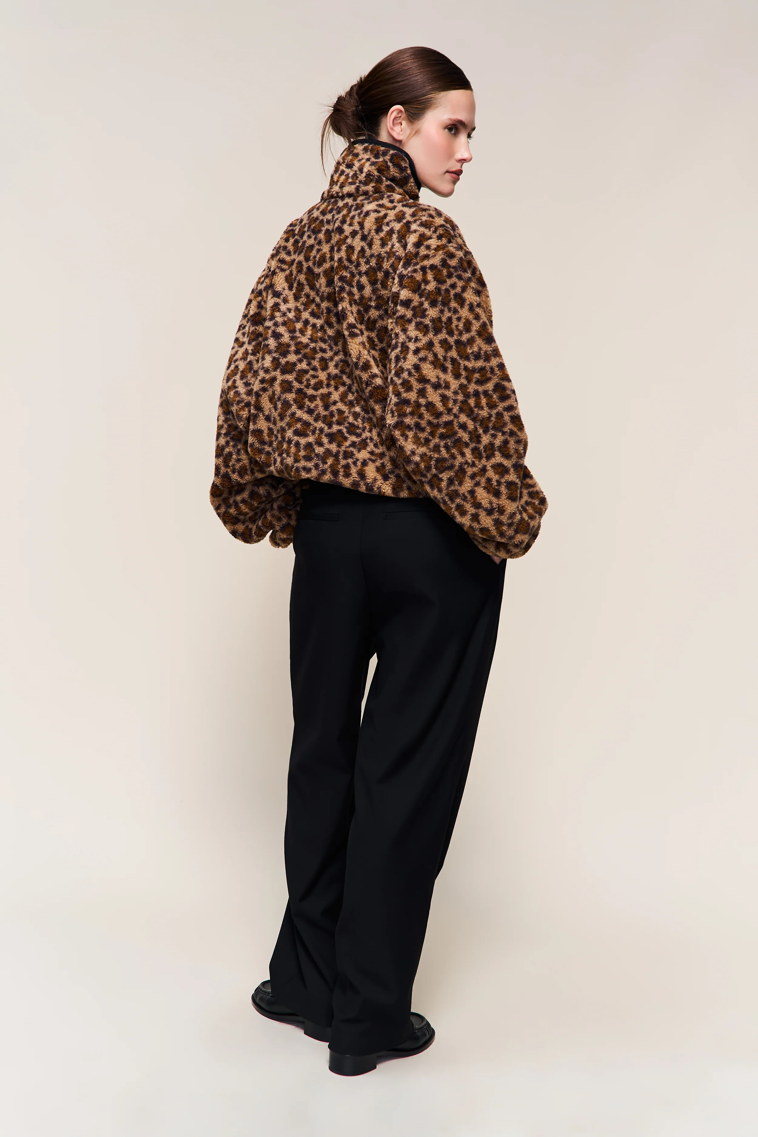Guizio Sherpa Zip Up Jacket - Image 6